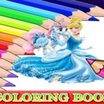 Livro de colorir para Cinderela