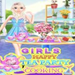 Meninas Festa Do Chá Cozinhar